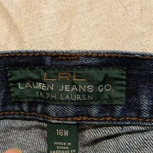 Lauren Ralph Lauren denim jeans size 16W